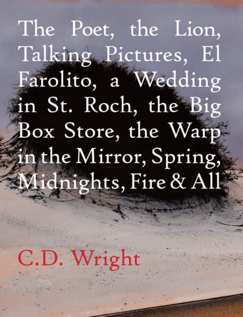 The Poet, The Lion, Talking Pictures, El Farolito, A Wedding in St. Roch, The Big Box Store, The Warp in the Mirror, Spring, Midnights, Fire & All av C.D. Wright