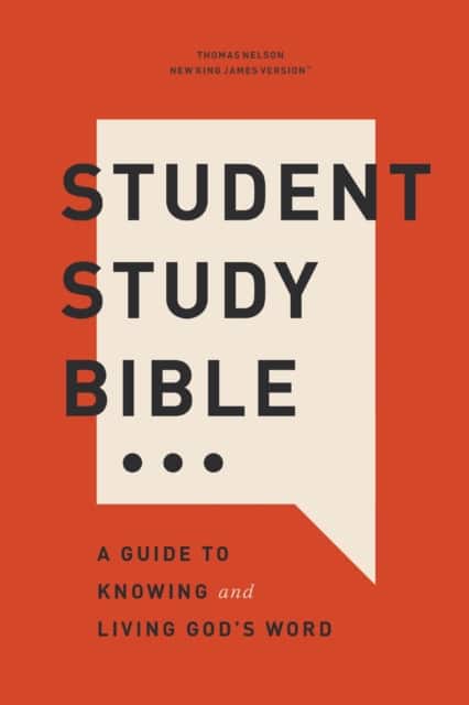 Student Study Bible: A Guide to Knowing and Living God’s Word (NKJV, Softcover, Red Letter, Comfort Print) av Thomas Nelson