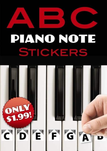 A B C Piano Note Stickers av Dover Publications Inc