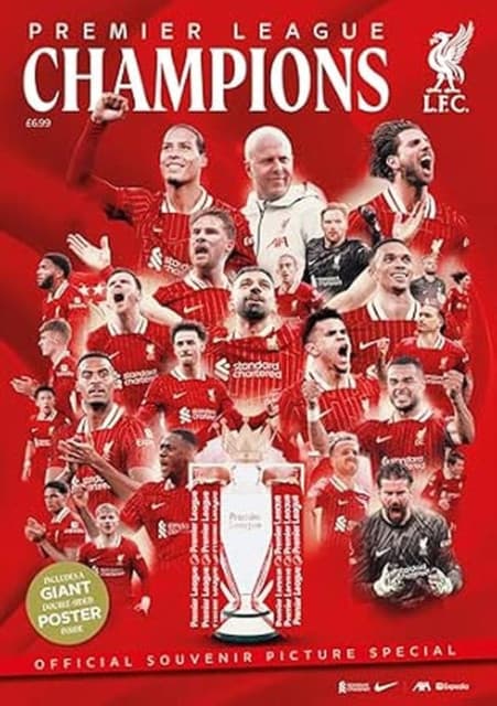 Liverpool FC CHAMP20NS - Premier League winners 24/25