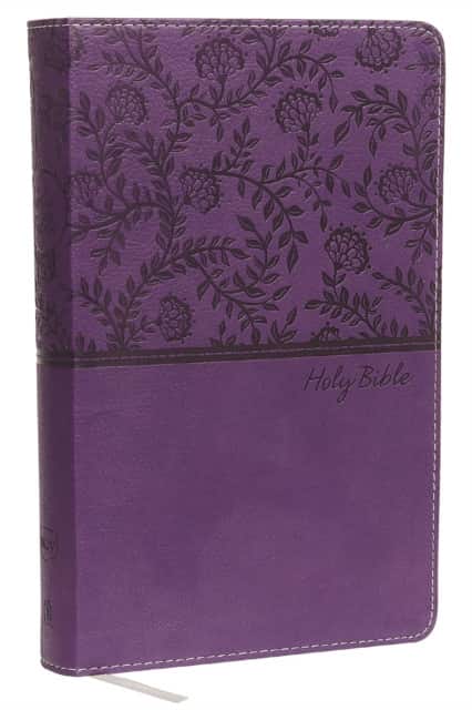 NKJV, Deluxe Gift Bible, Leathersoft, Purple, Red Letter, Comfort Print av Thomas Nelson