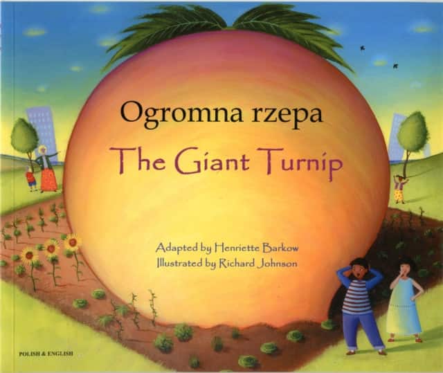 The Giant Turnip (English/Polish) av Henriette Barkow