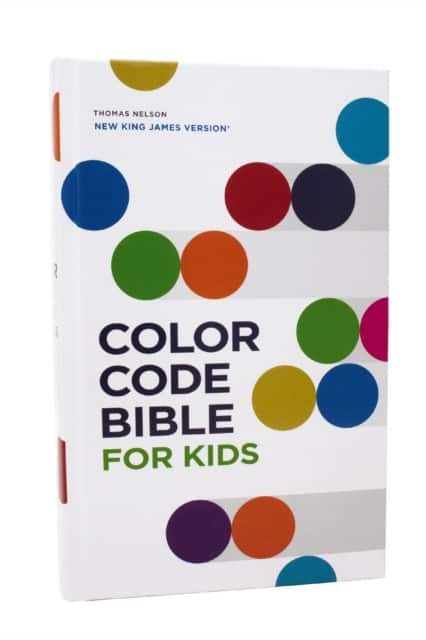 NKJV, Color Code Bible for Kids, Hardcover, Comfort Print av Thomas Nelson