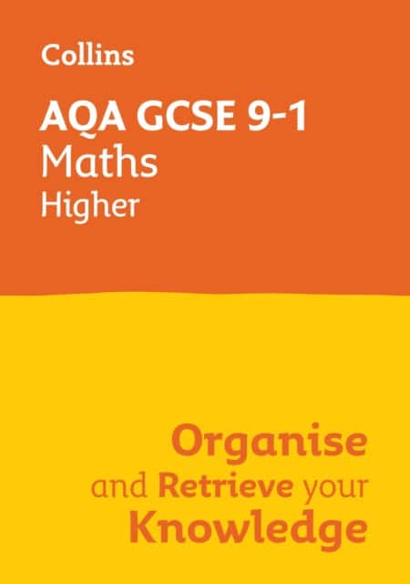 AQA GCSE 9-1 Maths Higher Organise and Retrieve Your Knowledge av Collins GCSE
