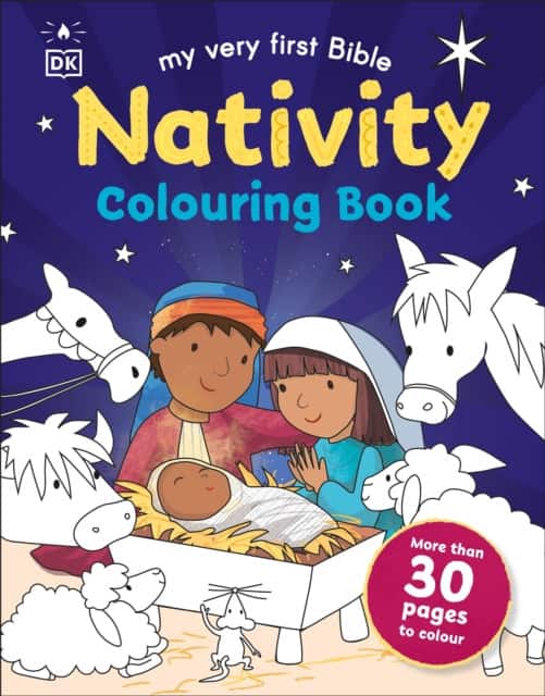 My Very First Bible Nativity Colouring Book av DK