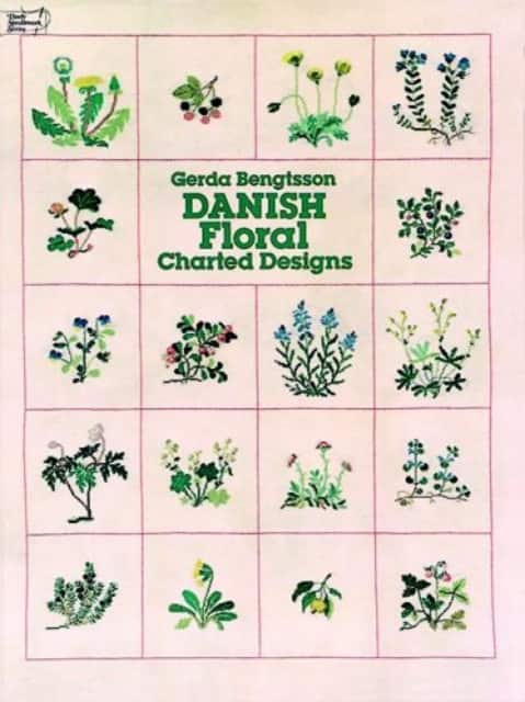Danish Floral Charted Designs av Gerda Bengtsson
