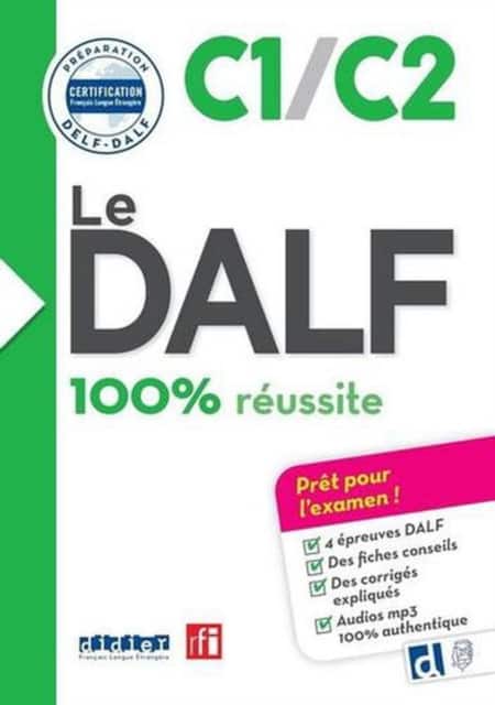 Le DALF 100% reussite C1/C2 + didierfle.app av Lucile Chapiro