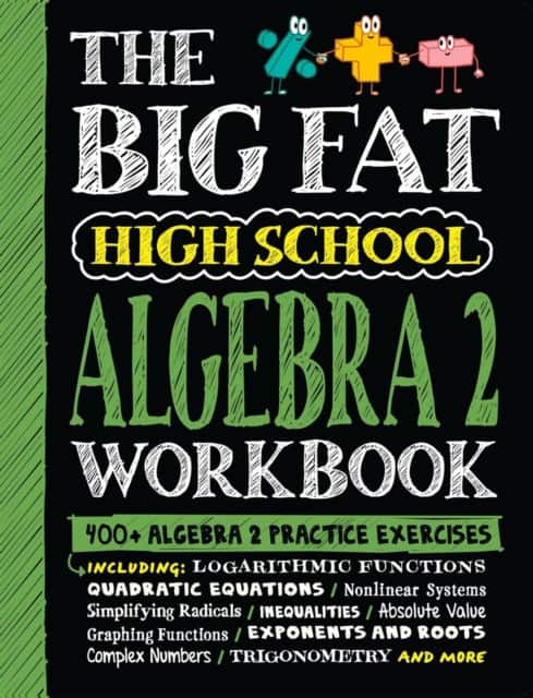 The Big Fat High School Algebra 2 Workbook av Workman Publishing