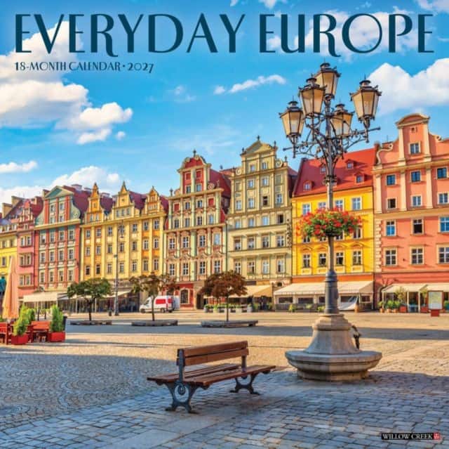 Everyday Europe 2027 Wall av Willow Creek Press