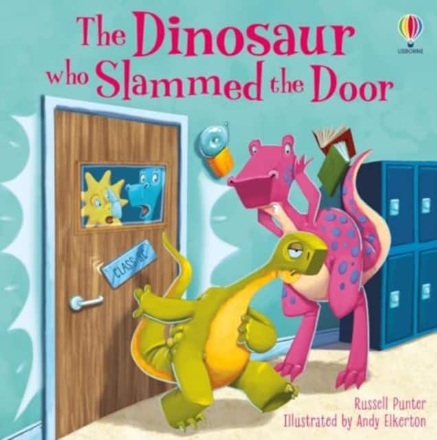 The Dinosaur who Slammed the Door picture book av Russell Punter