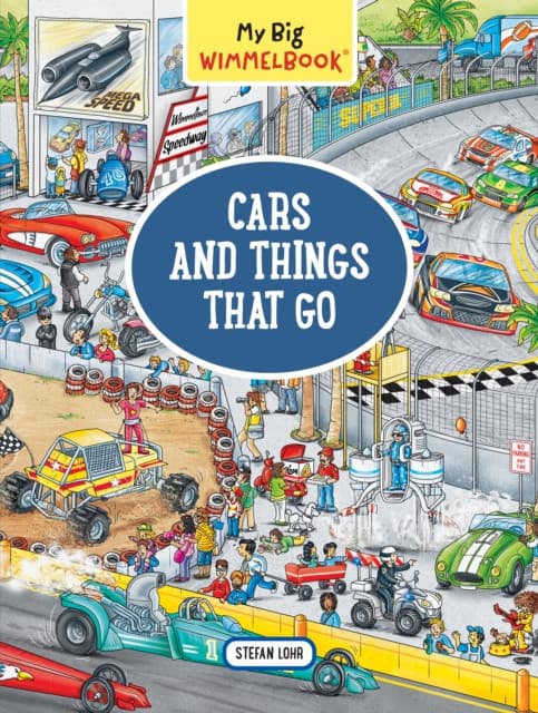 My Big Wimmelbook® – Cars and Things That Go – A Look–and–Find Book (Kids Tell the Story)