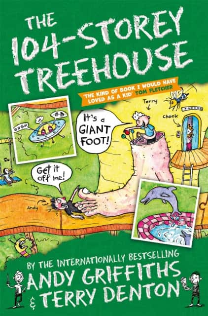The 104-Storey Treehouse av Andy Griffiths
