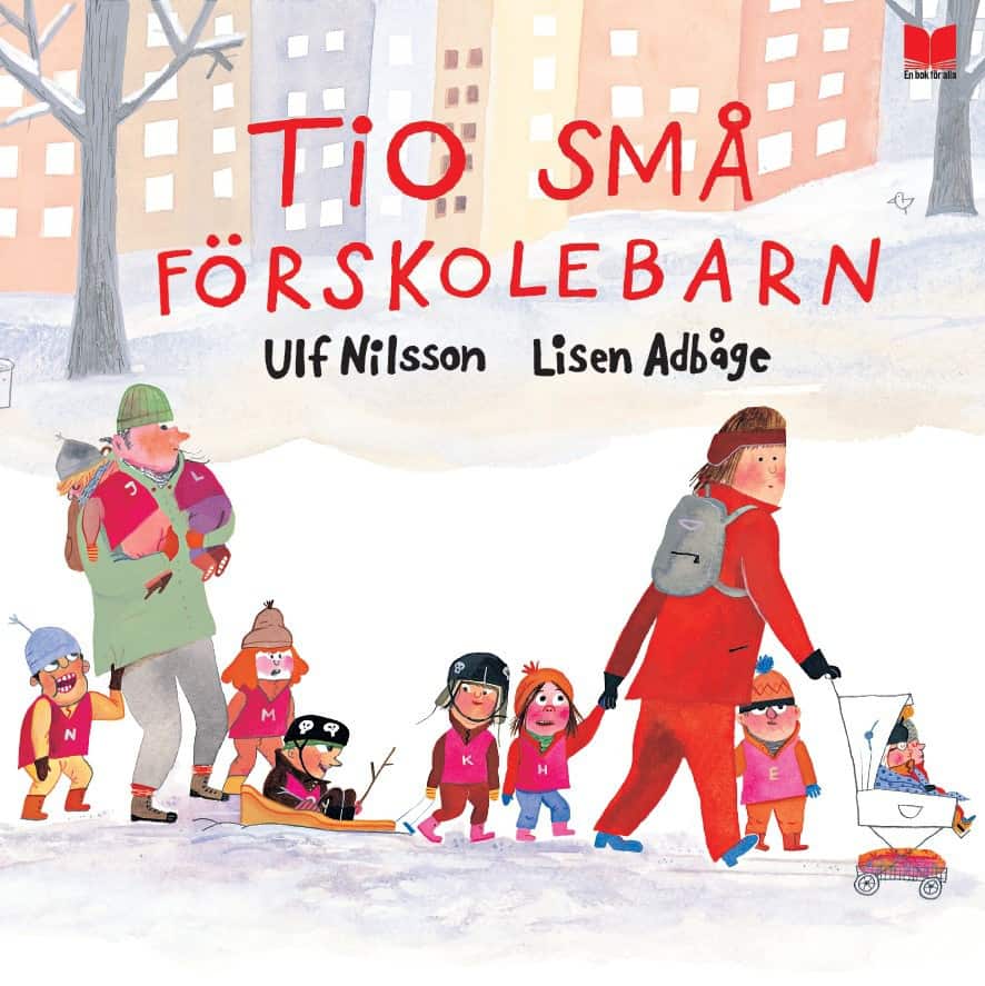 Tio små förskolebarn av Ulf Nilsson