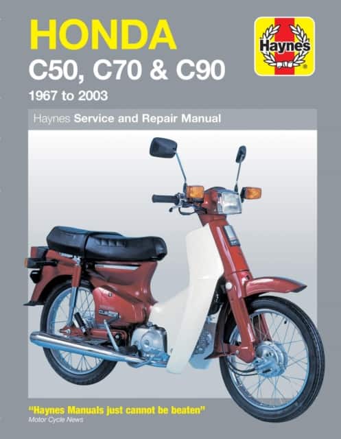Honda C50, C70 & C90 (67 - 03) Haynes Repair Manual av Jeremy Churchill