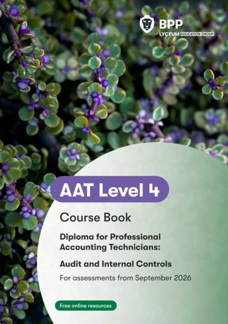 AAT Audit and Internal Controls