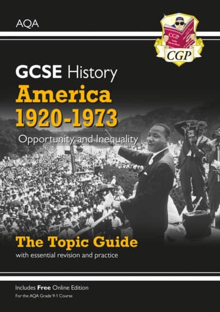GCSE History AQA Topic Revision Guide - America, 1920-1973: Opportunity and Inequality av CGP Books