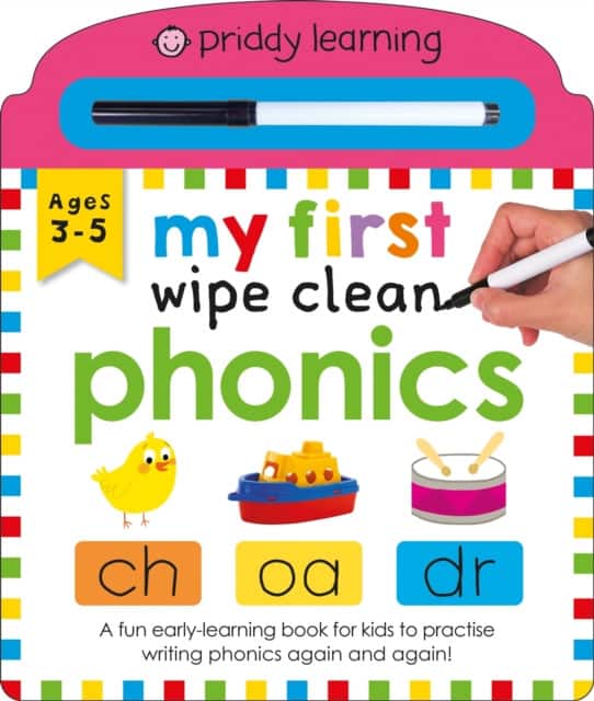 My First Wipe Clean: Phonics av Priddy Books