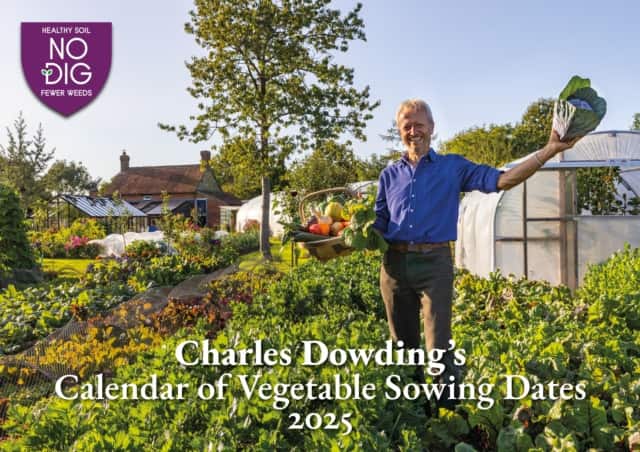 Charles Dowding's Calendar of Vegetable Sowing Dates 2025 av Charles Dowding