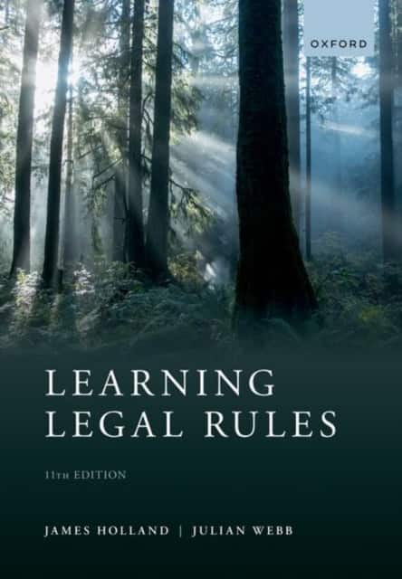 Learning Legal Rules av James Holland