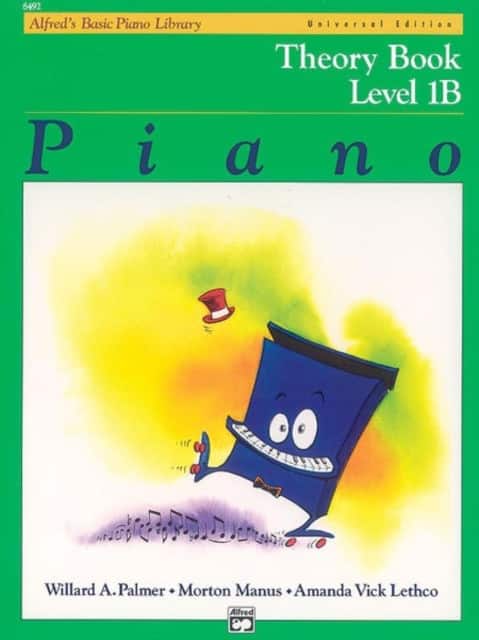 Alfred's Basic Piano Library Theory Book 1B av Willard A Palmer