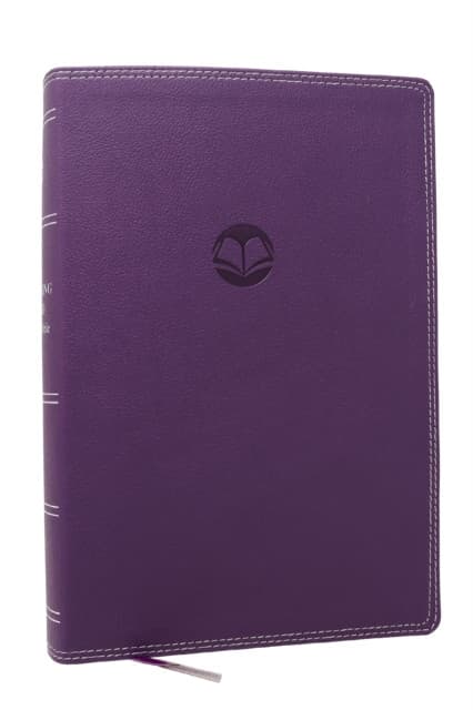 Enduring Word Study Bible: Pastoral Commentary from Every Chapter of the Bible (NKJV, Purple Leathersoft, Red Letter, Comfort Print, Thumb Indexed)