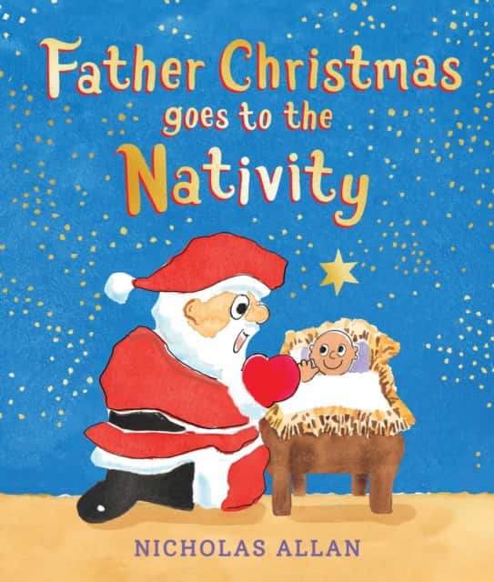 Father Christmas Goes to the Nativity av Nicholas Allan