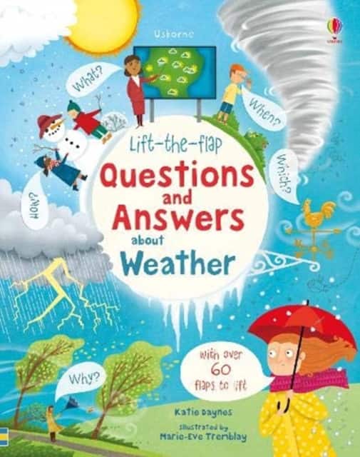 Lift-the-flap Questions and Answers about Weather av Katie Daynes