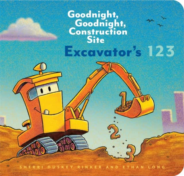Excavator’s 123: Goodnight, Goodnight, Construction Site av Ethan Long