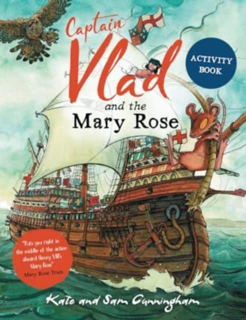Captain Vlad and the Mary Rose Activity Book av Kate Cunningham