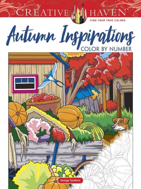 Creative Haven Autumn Inspirations Color by Number av George Toufexis