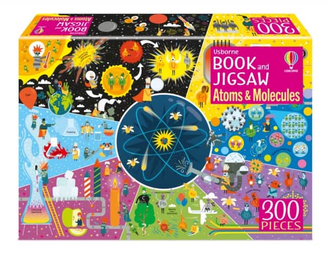 Usborne Book and Jigsaw Atoms and Molecules av Rosie Dickins