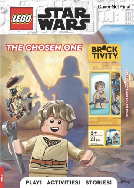 LEGO® Star Wars™: The Chosen One Activity Book (with Anakin Skywalker minifigure, pit droid and repair station) av Lego