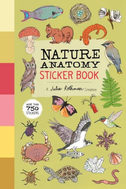 Nature Anatomy Sticker Book av Julia Rothman