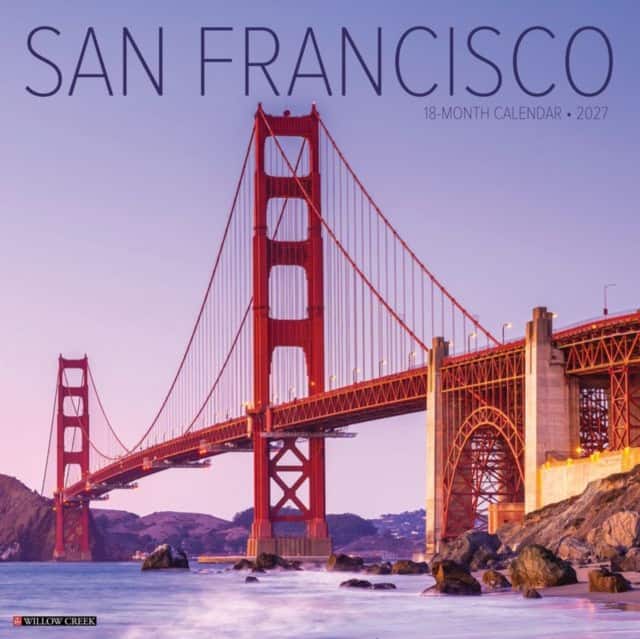 San Francisco 2027 Wall av Willow Creek Press