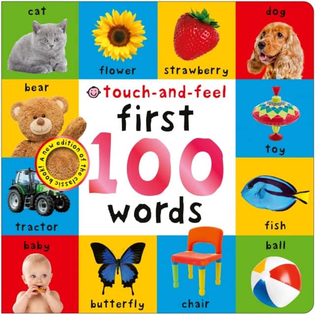 First 100 Words: Touch-and-Feel av Priddy Books