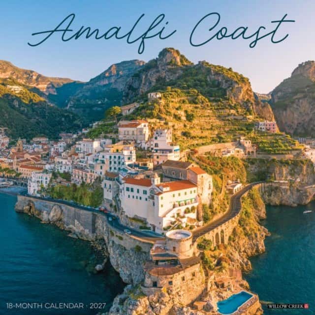 Amalfi Coast 2027 Wall av Willow Creek Press