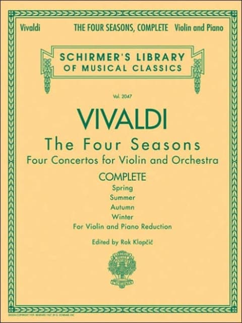 The Antonio Vivaldi - the Four Seasons, Complete