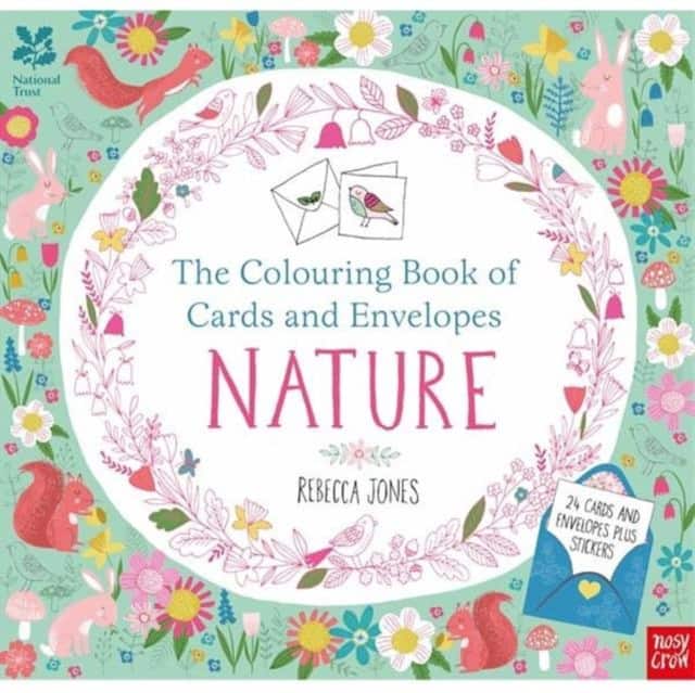 National Trust: The Colouring Book of Cards and Envelopes - Nature av Rebecca Jones
