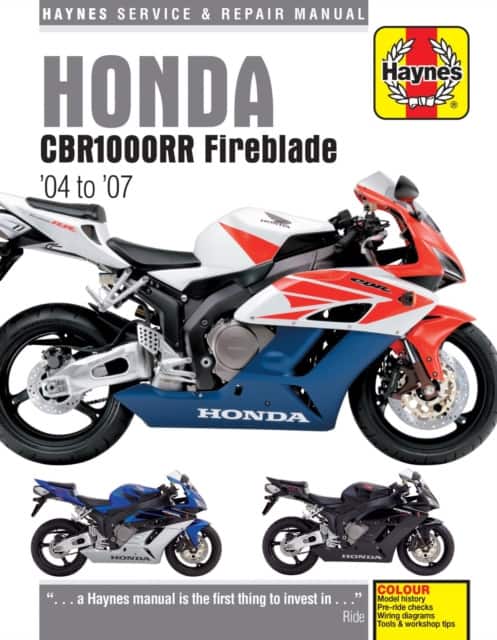 Honda CBR1000RR (04 -07) av Haynes Publishing