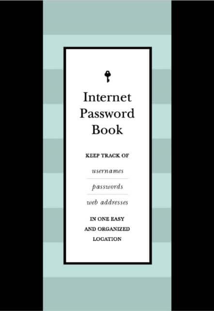 Internet Password Book av Editors of Chartwell Books