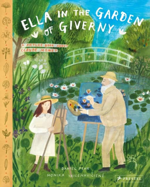 Ella in the Garden of Giverny av Daniel Fehr