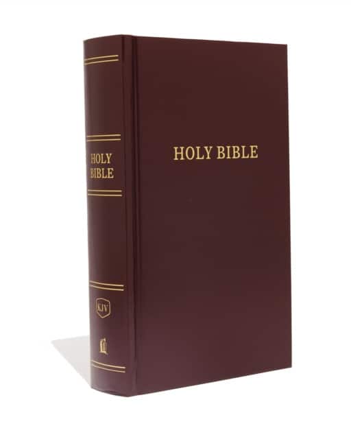 KJV, Pew Bible, Large Print, Hardcover, Burgundy, Red Letter, Comfort Print av Thomas Nelson