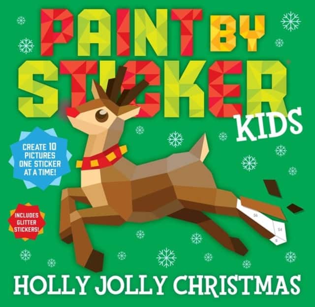 Paint by Sticker Kids (Official): Holly Jolly Christmas av Workman Publishing