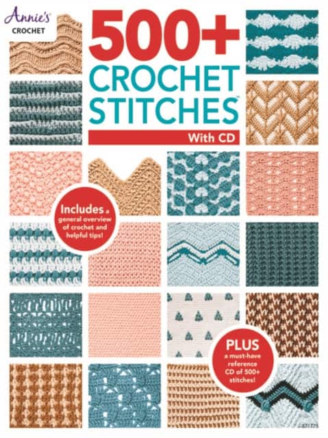 500+ Crochet Stitches with CD av Annies Crochet