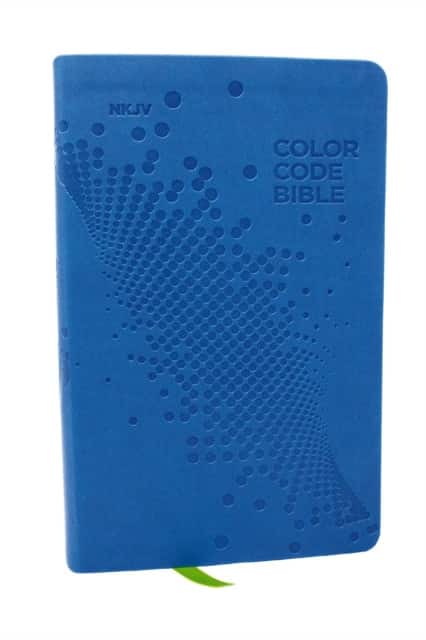 NKJV, Color Code Bible for Kids, Blue Leathersoft, Comfort Print av Thomas Nelson