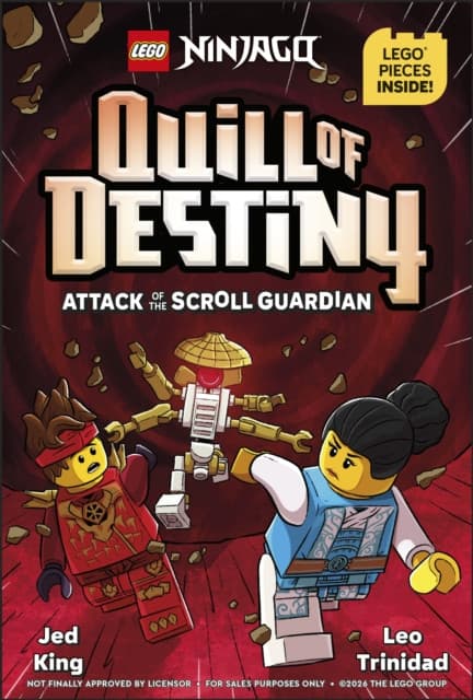 LEGO NINJAGO Quill of Destiny Attack of the Scroll Guardian