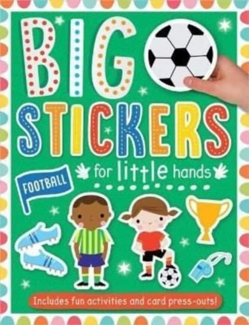 Big Stickers for Little Hands Football av Patrick Bishop