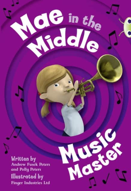 Bug Club Guided Fiction Year Two Fiction Lime A Mae in the Middle: Music Master av Andrew Fusek
