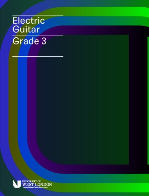 London College of Music Electric Guitar Grade 3