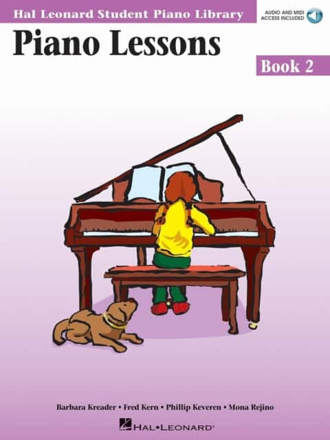Piano Lessons Book 2 & Audio av Hal Leonard Student Piano Library